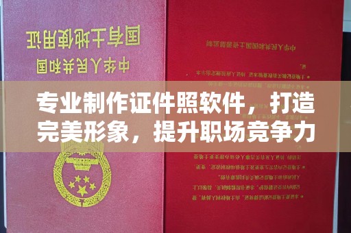 礼泉专业制作证件照软件，打造完美形象，提升职场竞争力