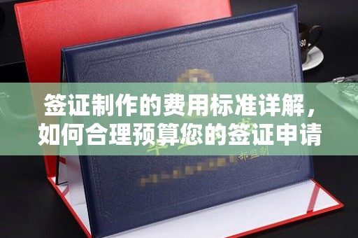 礼泉签证制作的费用标准详解，如何合理预算您的签证申请成本